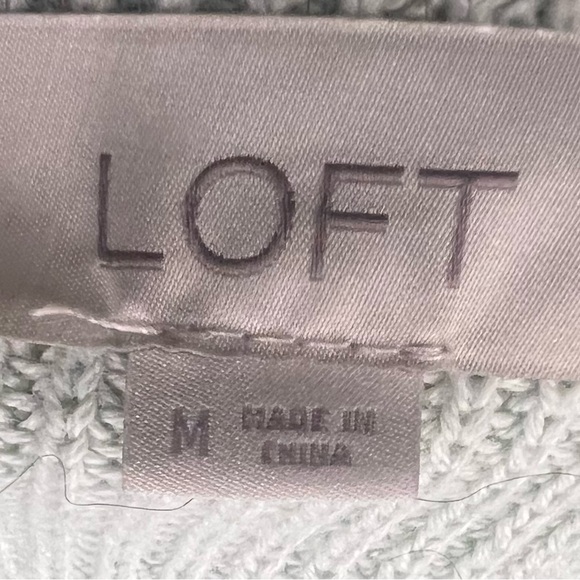 Loft mint green sweater size medium - Picture 5 of 5